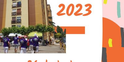 cartel fiestas ciudad jardin 2023