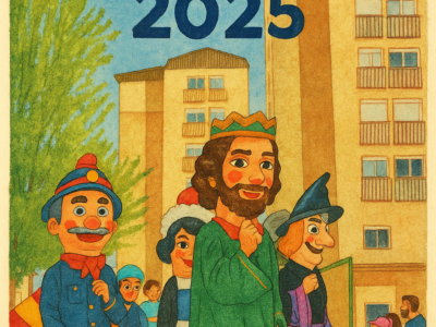cartel fiestas ciudad jardin 2025